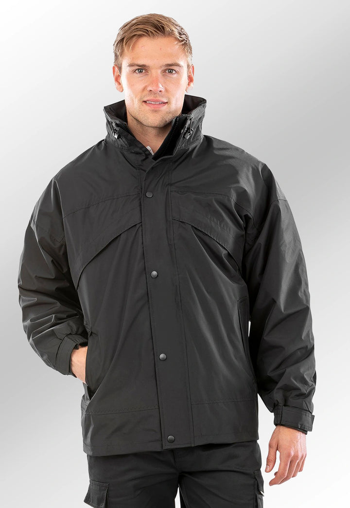 3 - in - 1 Zip and Clip Jacket - The Work Uniform Company
