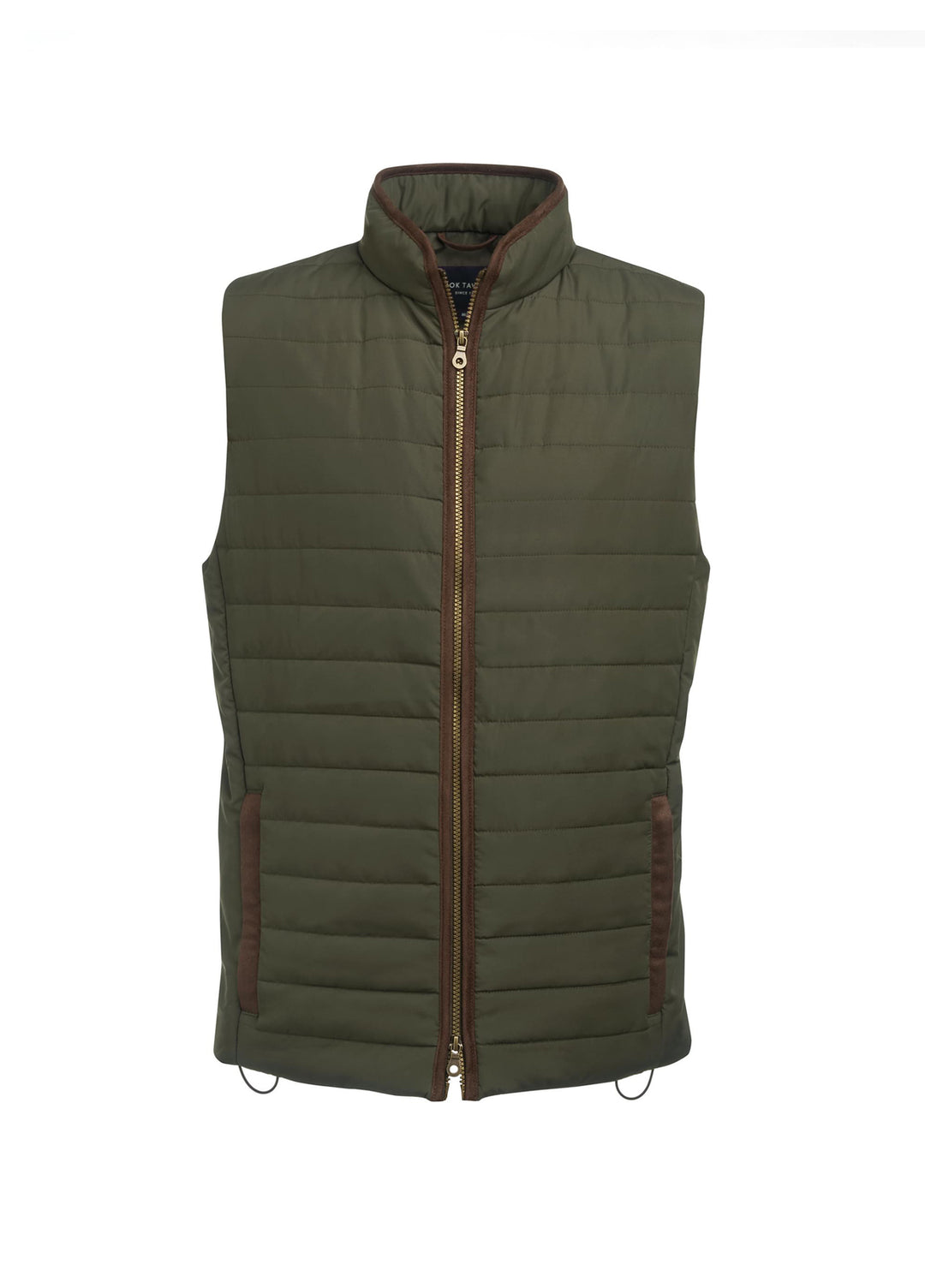 Tampa Quilted Gilet 4370 in Olive