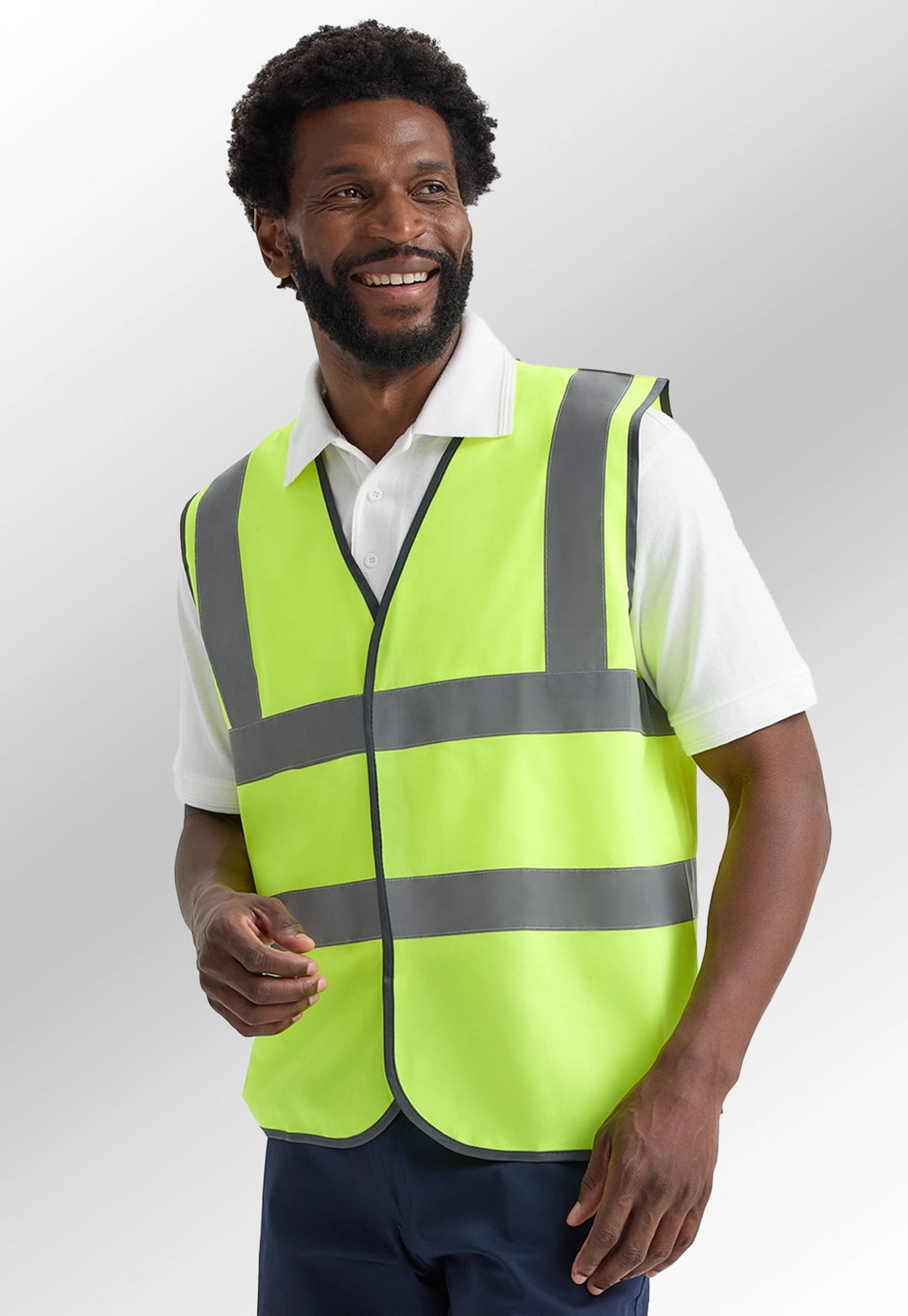 Hi Vis Safety Waistcoat - The Work Uniform Company