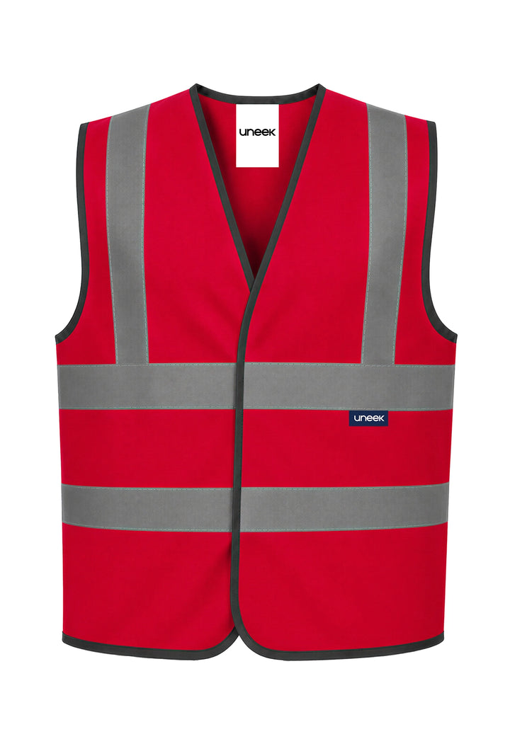 Hi Vis Safety Waistcoat - The Work Uniform Company