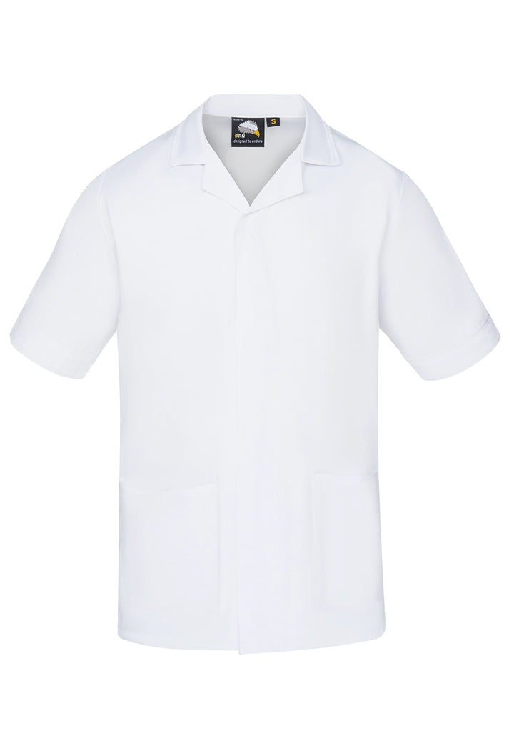 8500 Darwin Male Tunic (White) - The Work Uniform Company