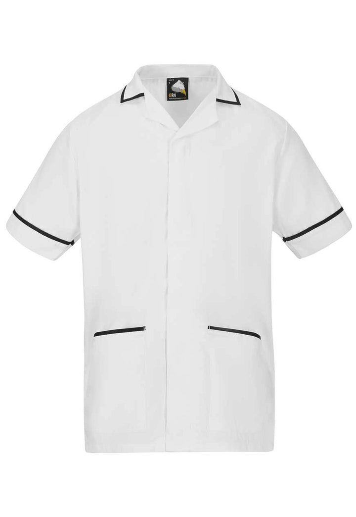 8500 Darwin Male Tunic (White) - The Work Uniform Company