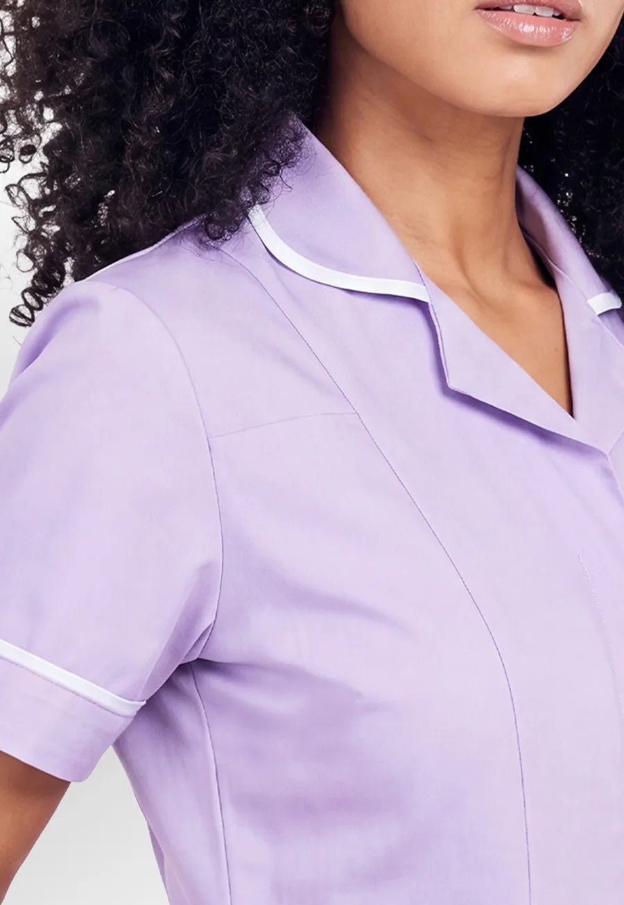 8600 Florence Ladies Tunic (Purple) - The Work Uniform Company