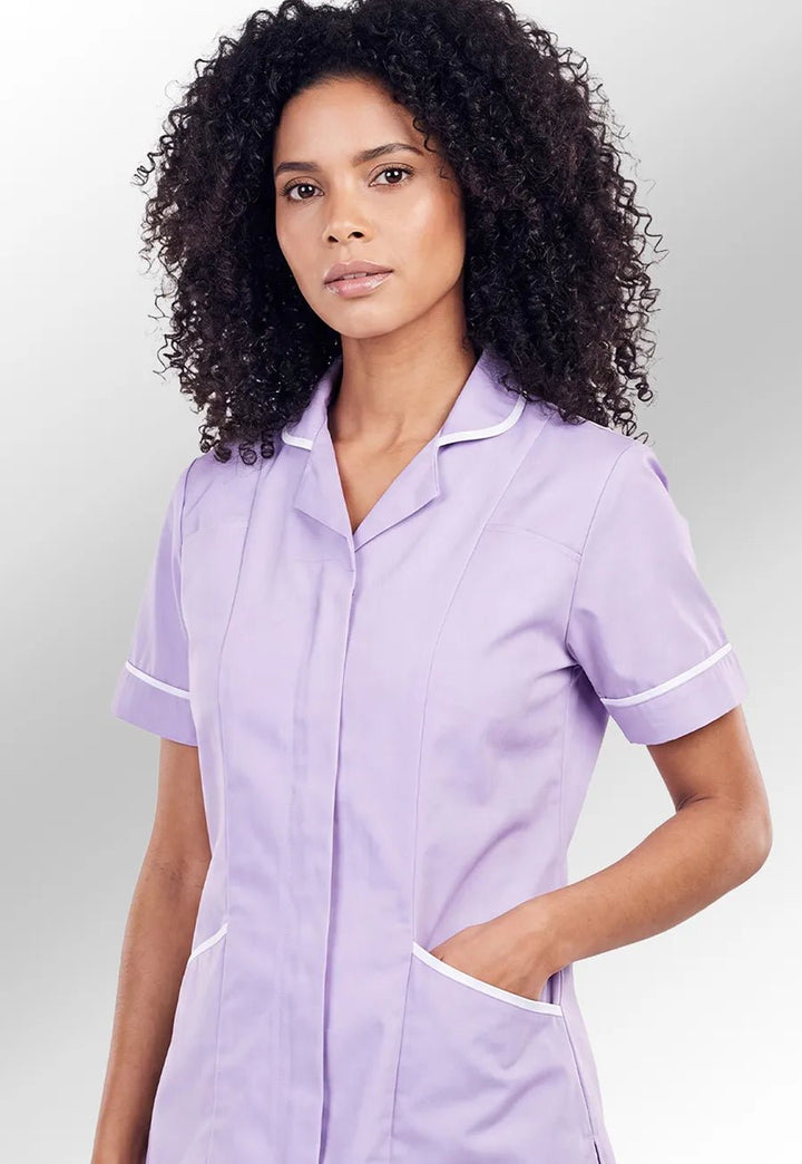 8600 Florence Ladies Tunic (Purple) - The Work Uniform Company