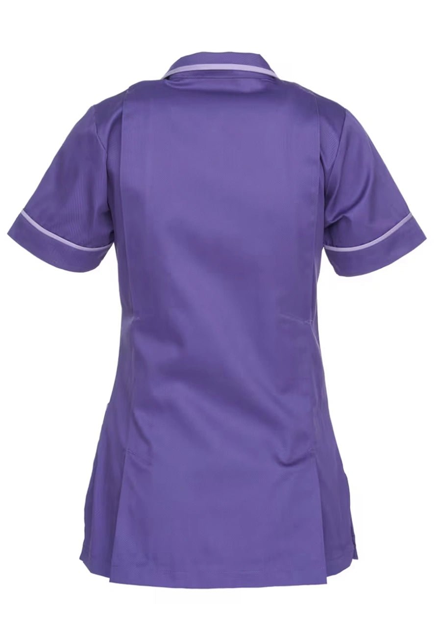 8600 Florence Ladies Tunic (Purple) - The Work Uniform Company