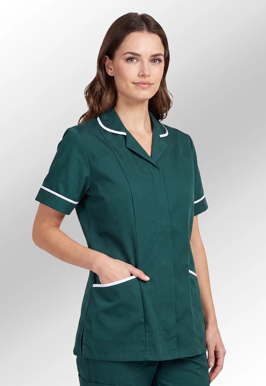 Green Veterinary Tunic - The Work Uniform Company