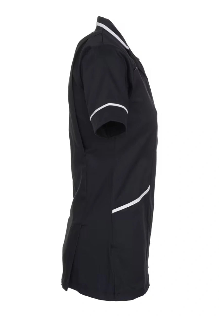 Black Vets Tunic - The Work Uniform Company