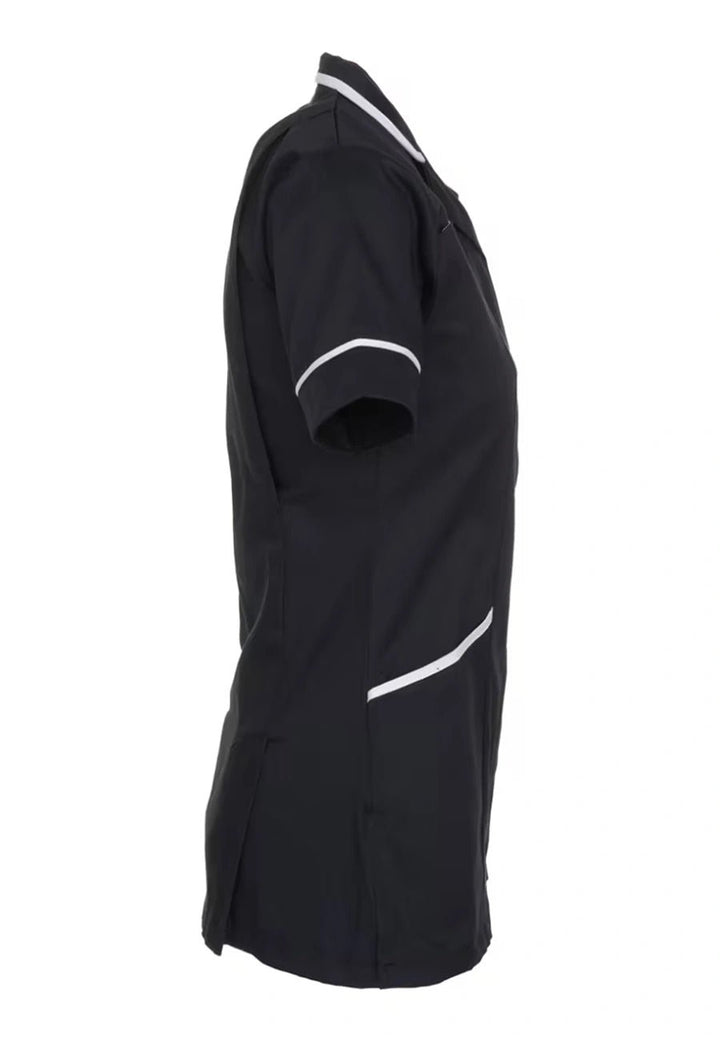 Black Vets Tunic - The Work Uniform Company
