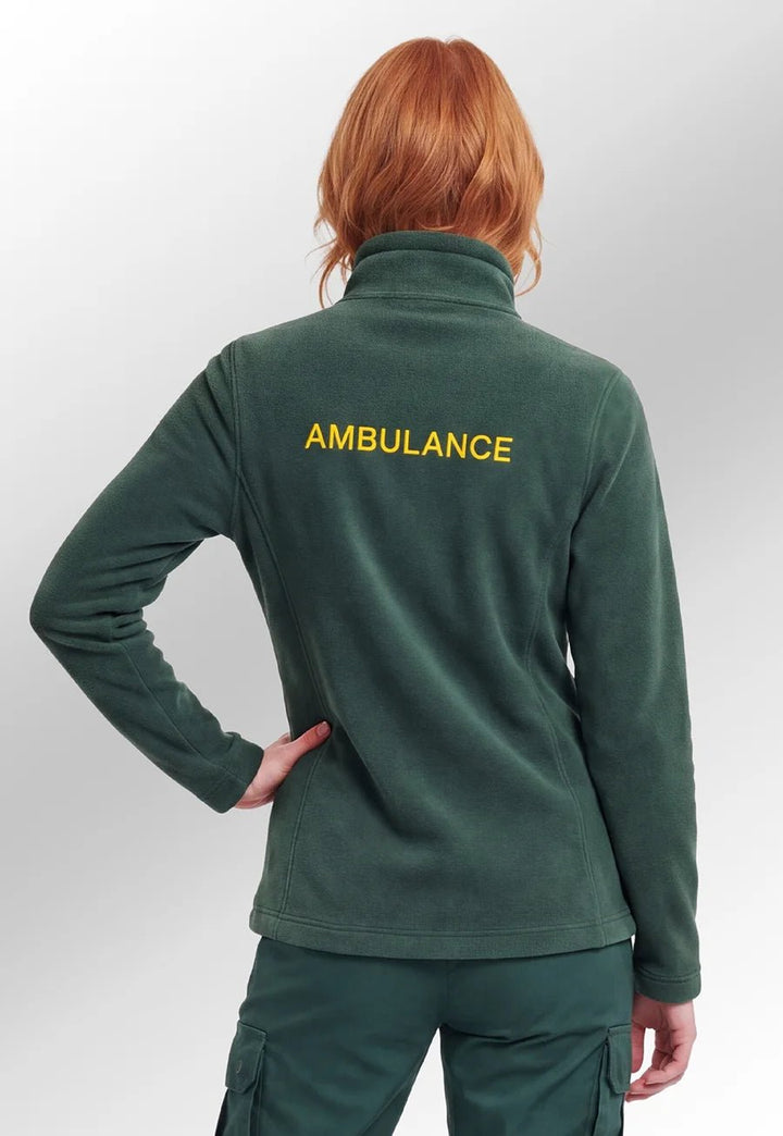 Women's Ambulance Fleece with Logos - The Work Uniform Company