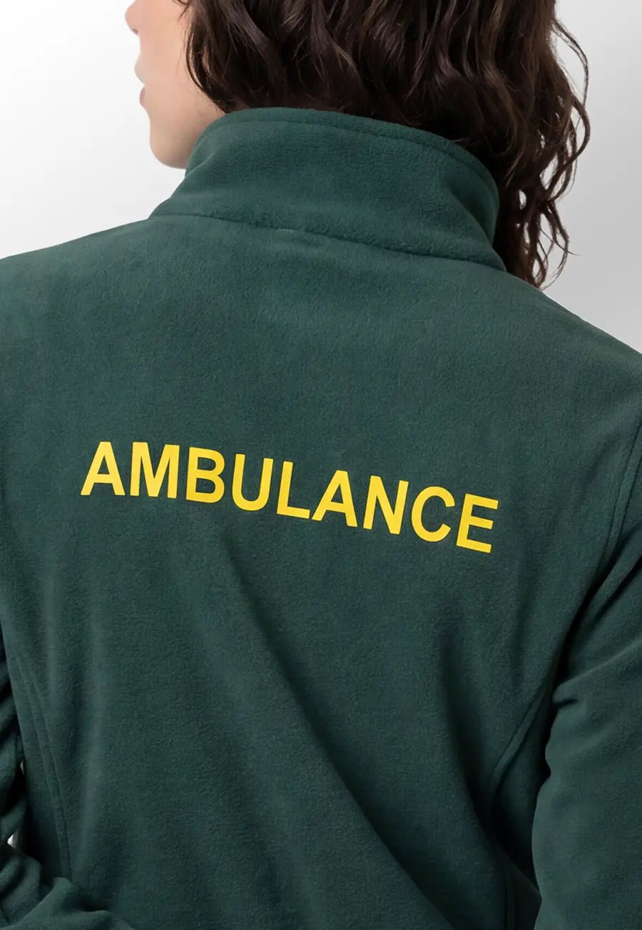 Women's Ambulance Fleece with Logos - The Work Uniform Company
