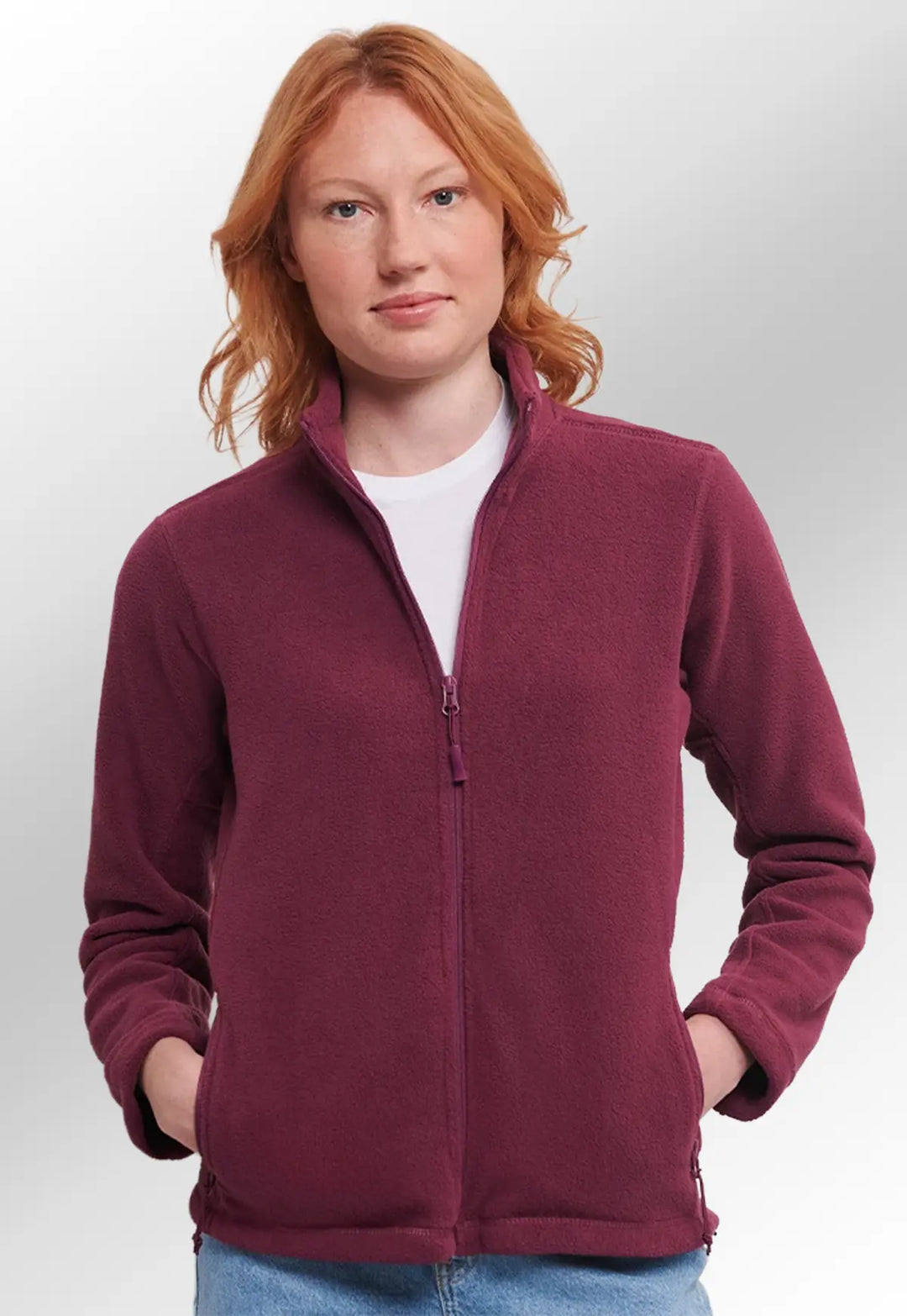 Women's Full - Zip Outdoor Fleece 8700F - The Work Uniform Company