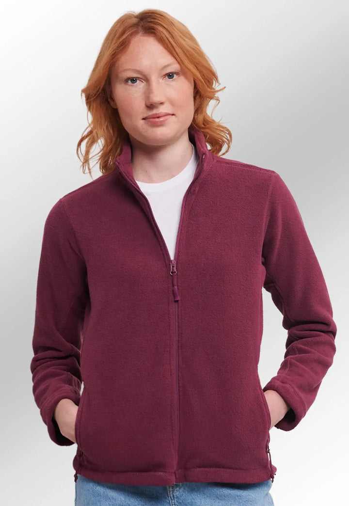 Women's Full - Zip Outdoor Fleece 8700F - The Work Uniform Company