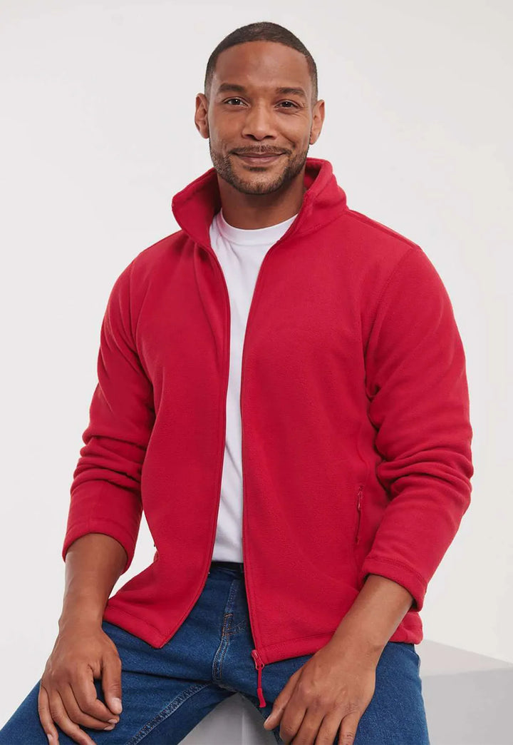 Men's Full - Zip Outdoor Fleece - The Work Uniform Company