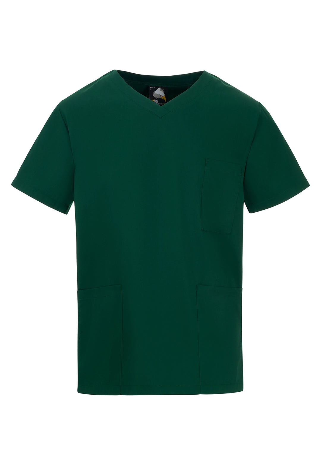 8800 Scrub Top bottle green
