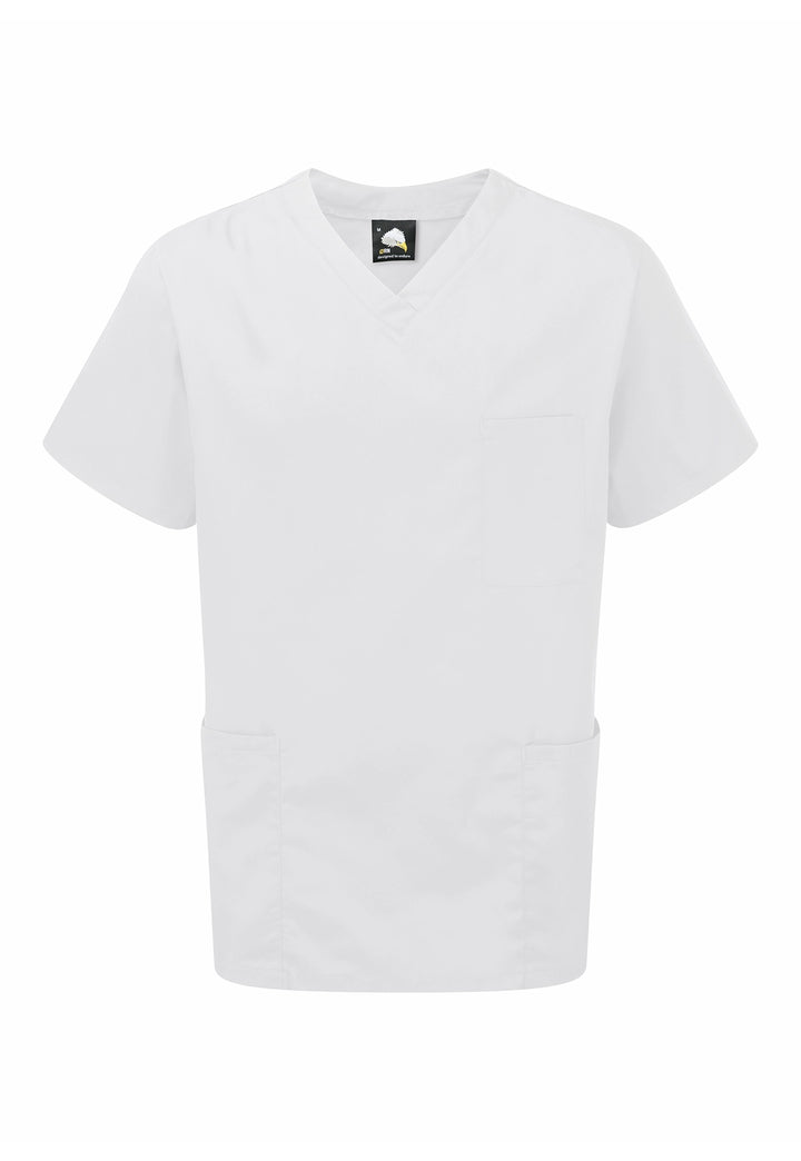 8800 Scrub Top white