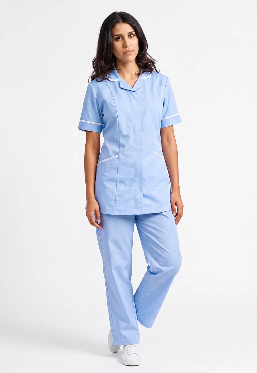 Blue Vets Scrub Trousers - The Work Uniform Company