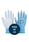 PU Palm Glove A120 (x12 Pairs) Blue