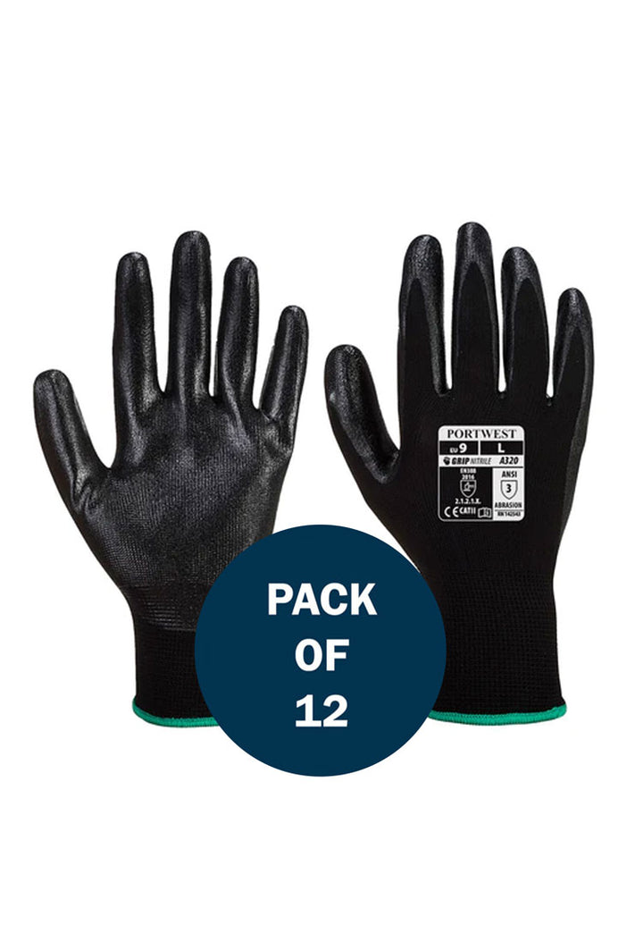 Dextri Grip Glove A320 (x12 Pairs)