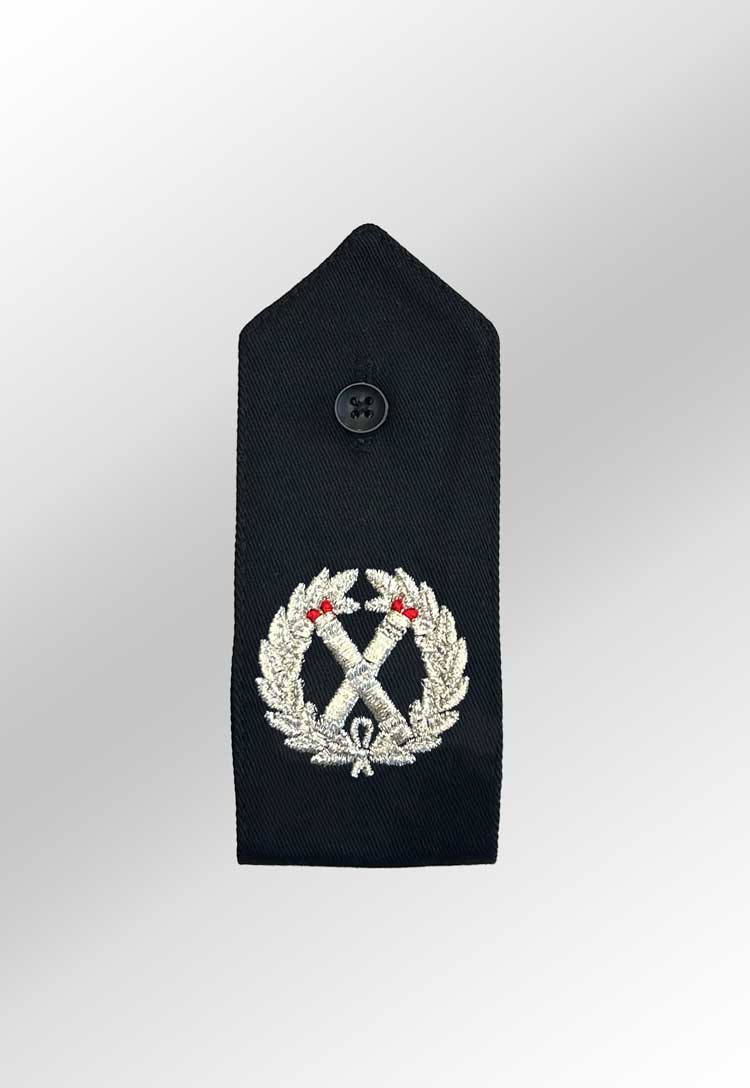 Police Assistant Chief Constable Epaulettes Black