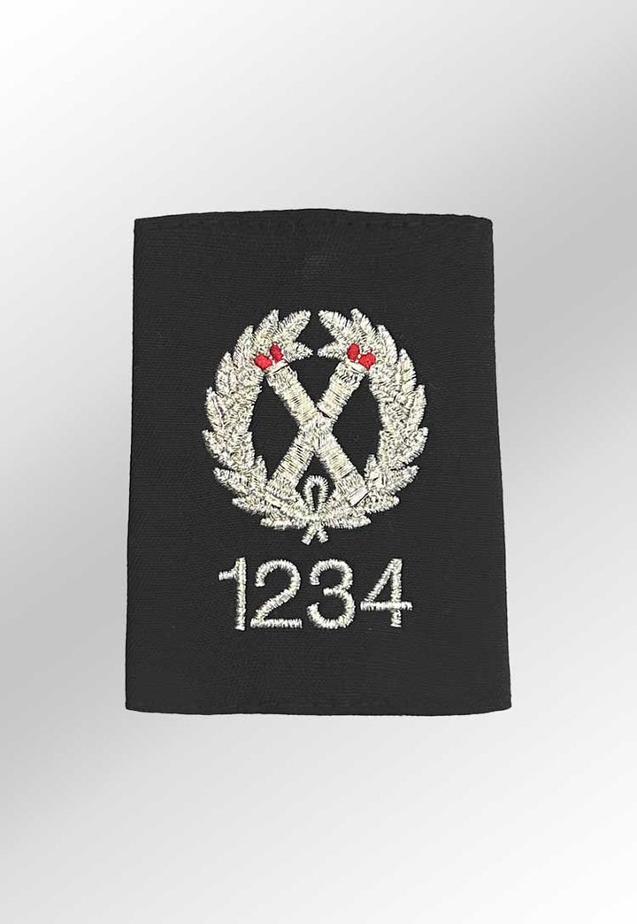 Police Assistant Chief Constable Slider Wreath & Collar Number