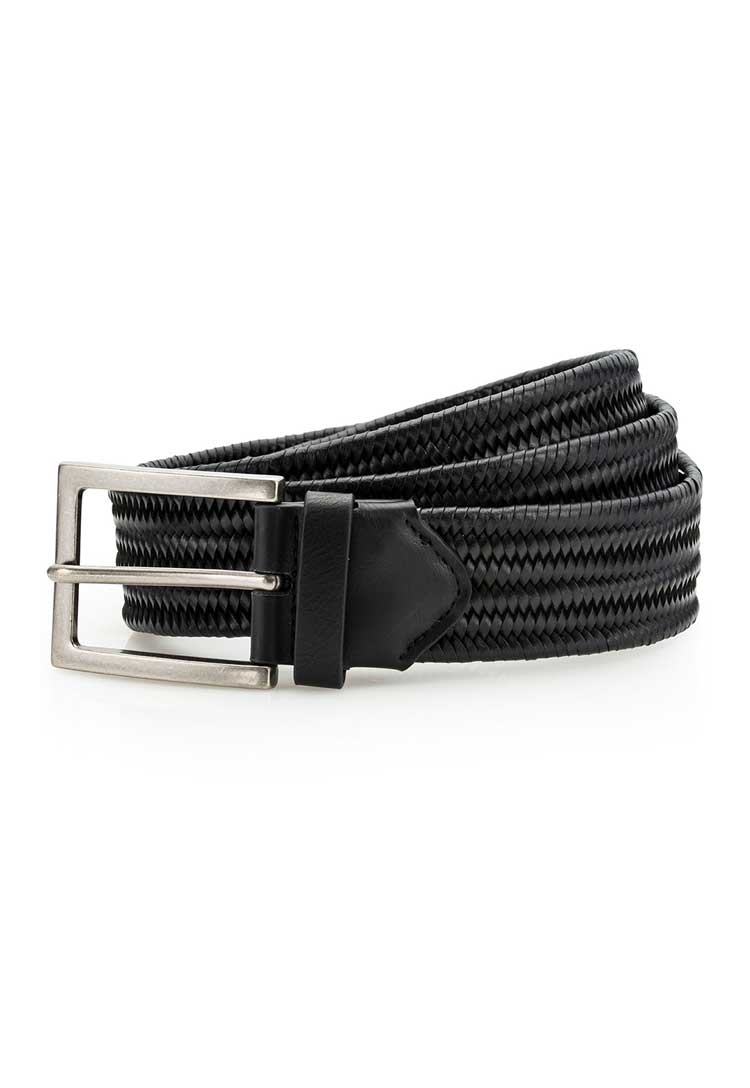 Leather Braid Belt AQ903