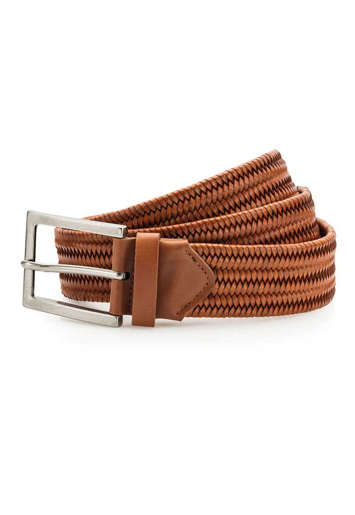 Leather Braid Belt AQ903