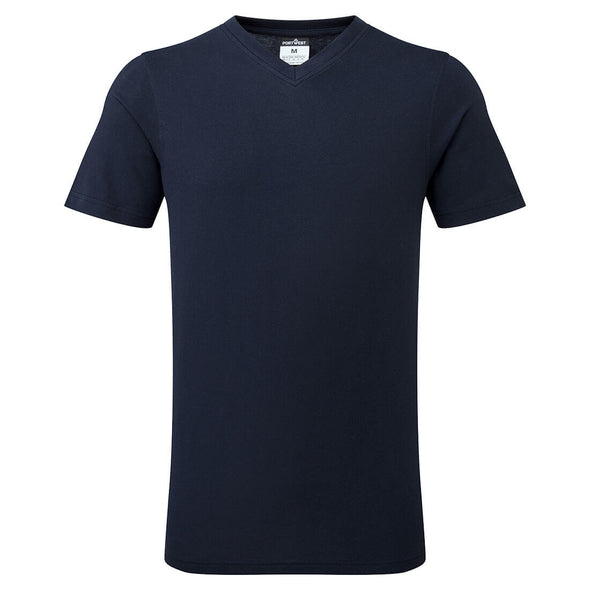 V-Neck Cotton T-Shirt B197