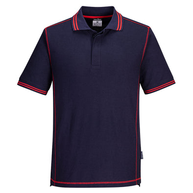 Essential Two-Tone Polo Shirt B218