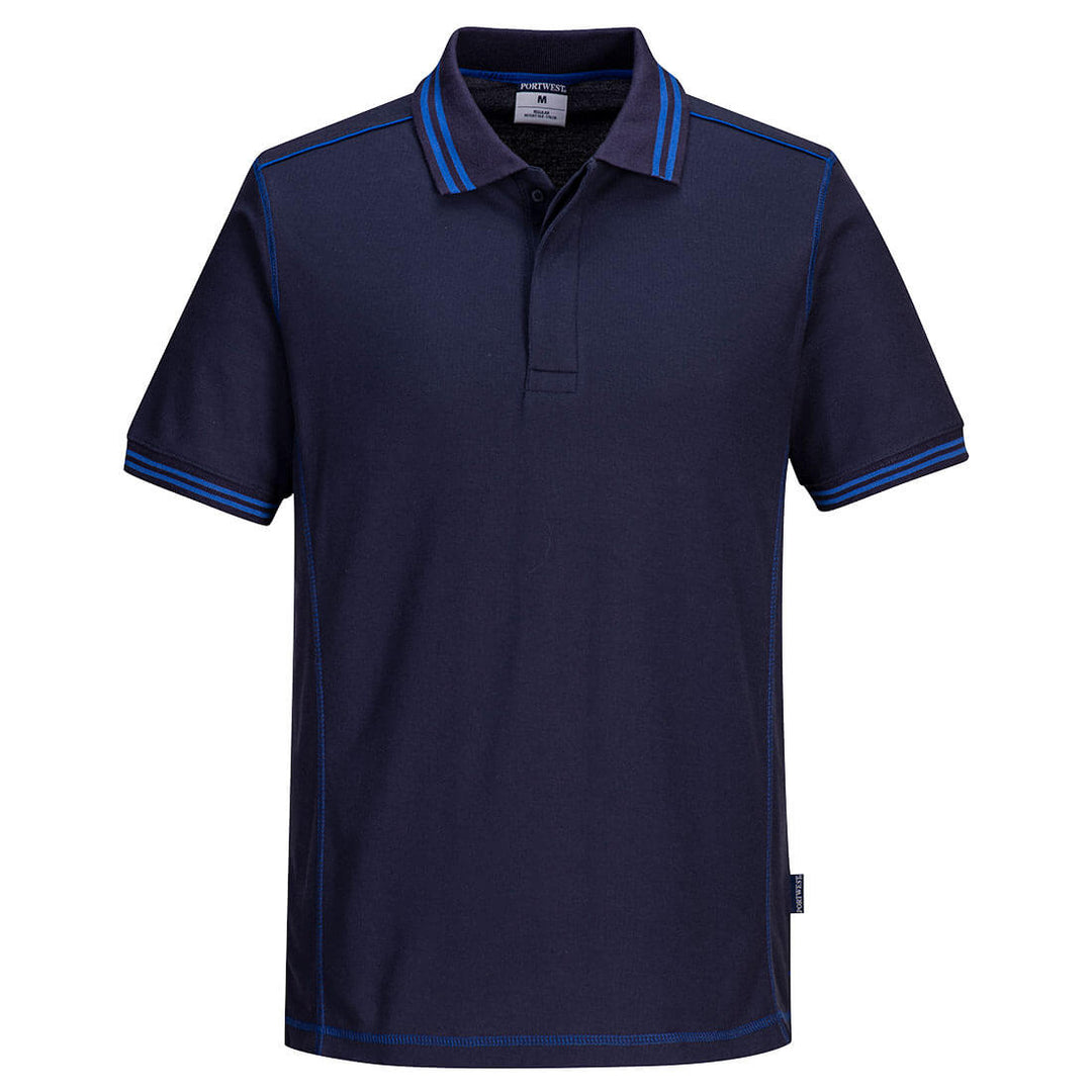 Essential Two-Tone Polo Shirt B218