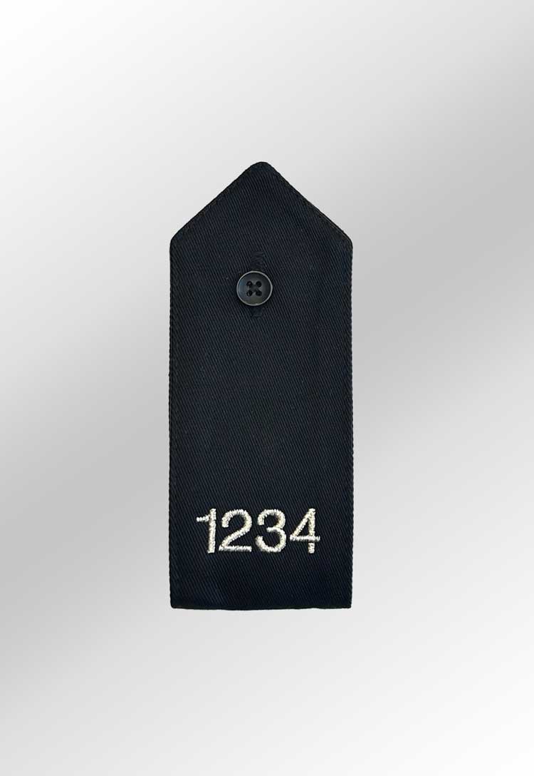 Police Constable Epaulettes in black