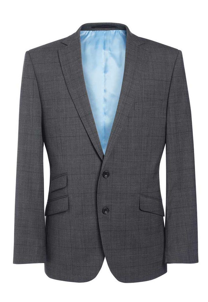 Cassino Signature Slim Fit Jacket 3834 in Grey Check