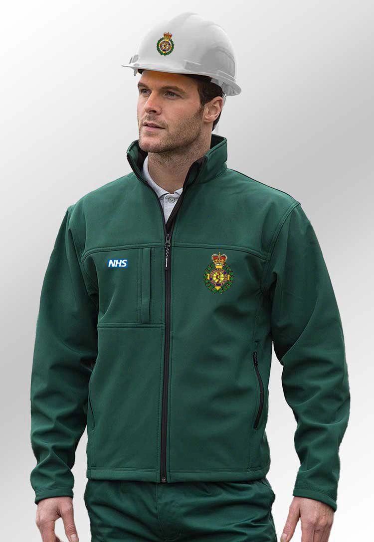 Ambulance Classic Softshell Jacket with Logos - The Work Uniform Company