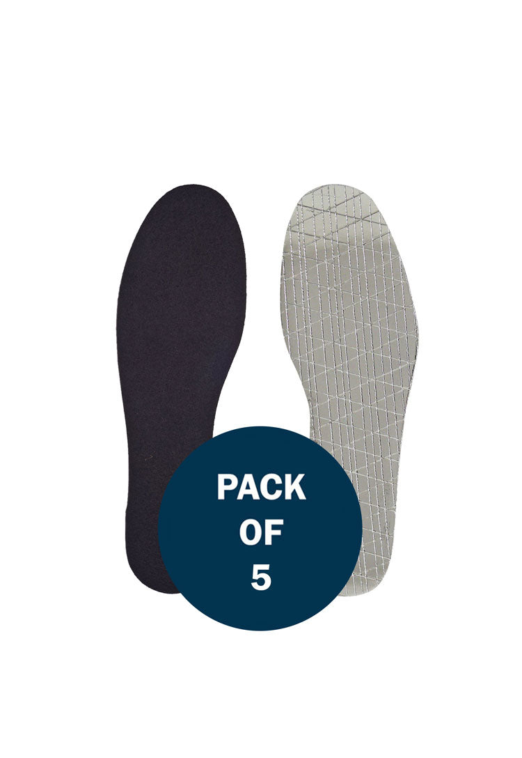 Thermal Aluminium Insole Grey FC88 (x5 Pairs) 