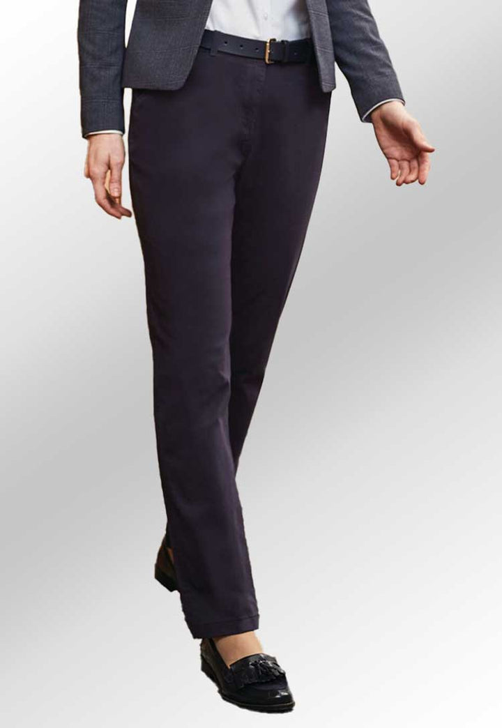 Model Wearing Houston Slim Leg Chino 2303 in Black