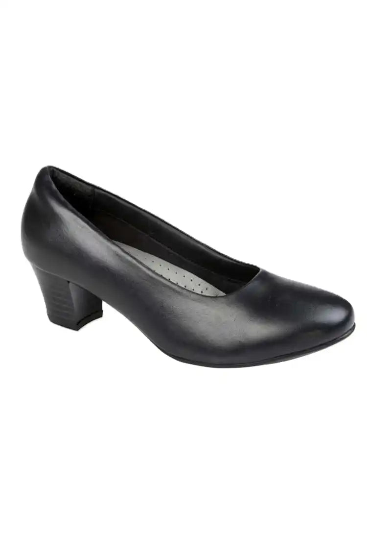 Heel Ladies Court Shoe L173A