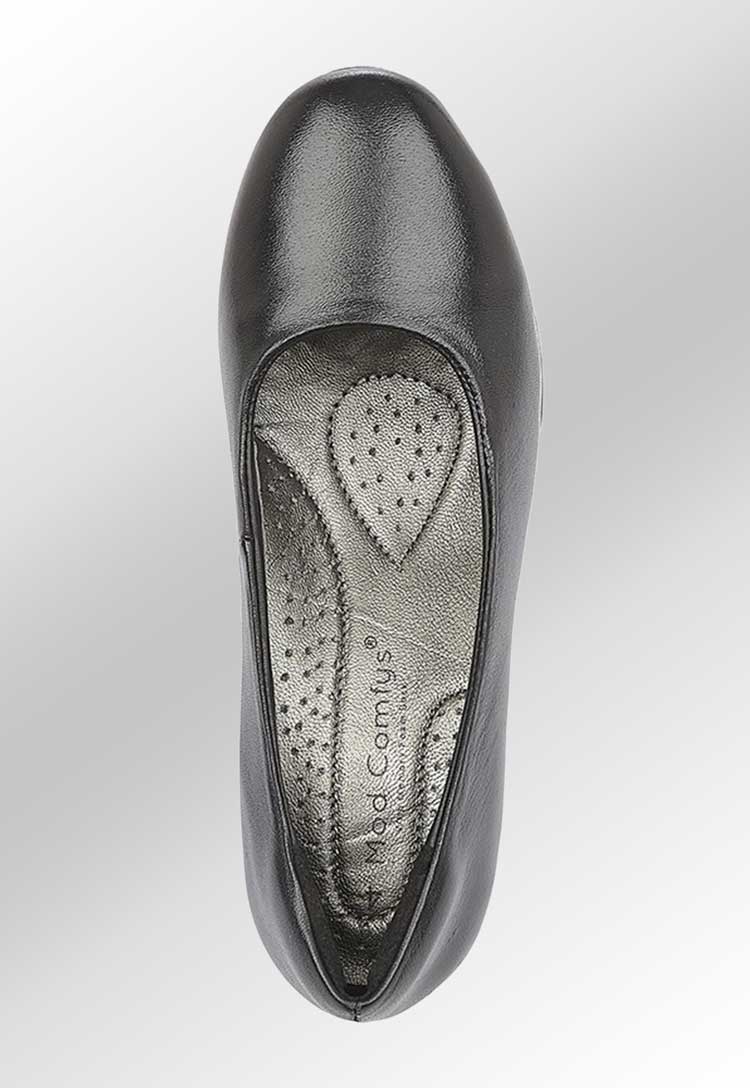 45mm Heel Ladies Court Shoe – The Work Uniform Company