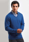 V Neck Knitted Sweater PR694