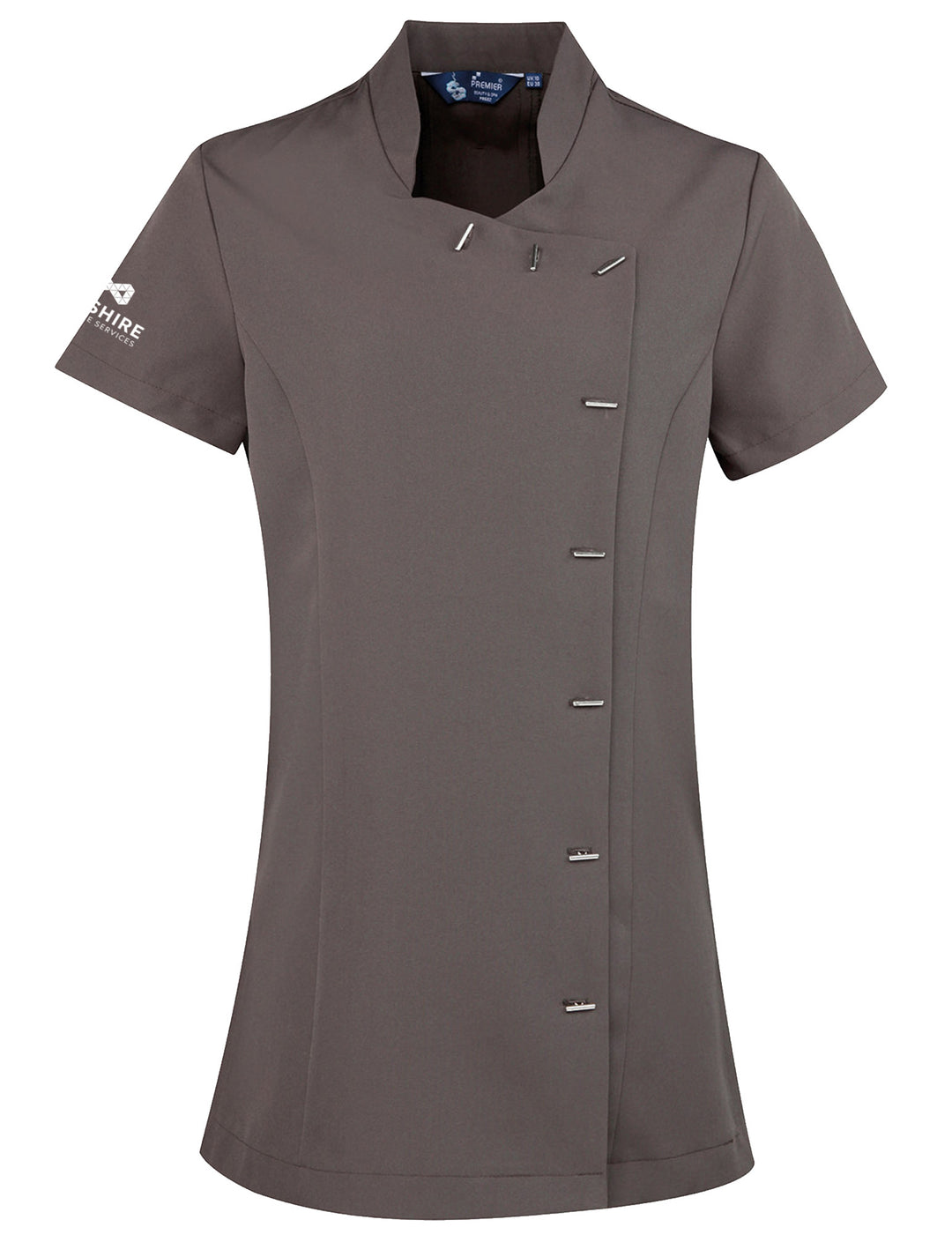 Orchid Beauty and Spa Tunic with Midshires Logo RS PR682