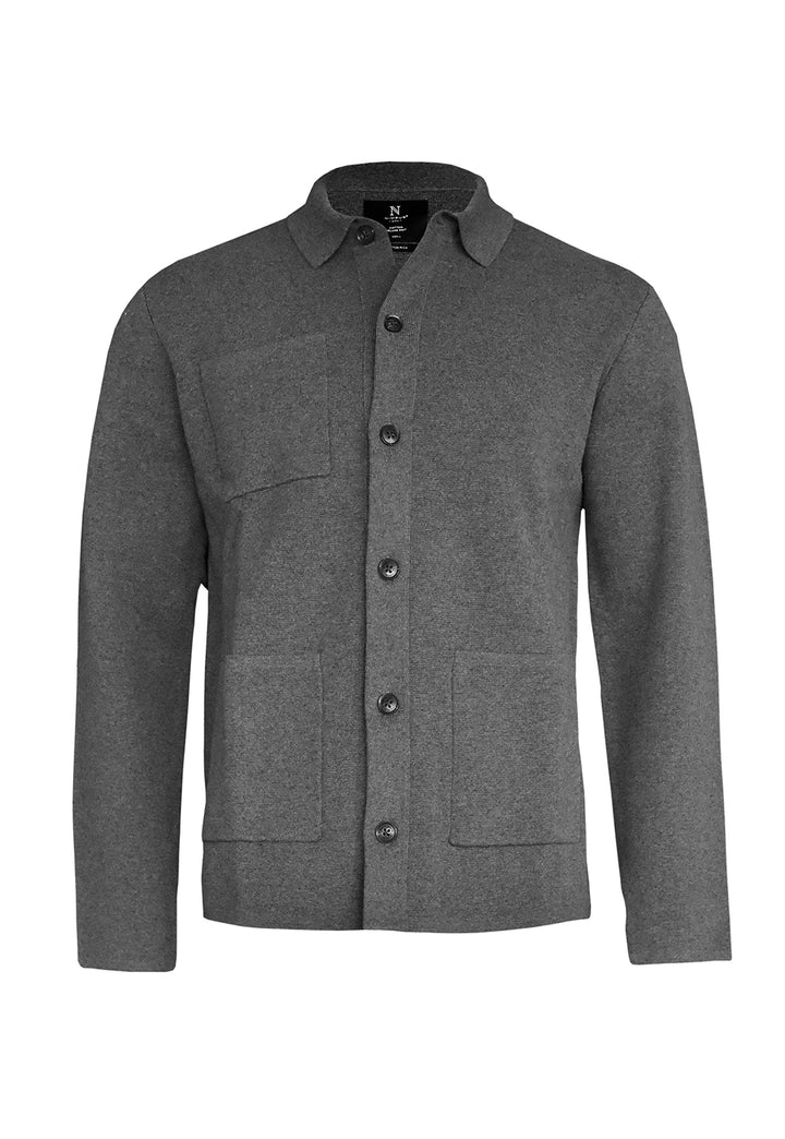 Wilton Refined Milano Knit Overshirt - The Work Uniform Company