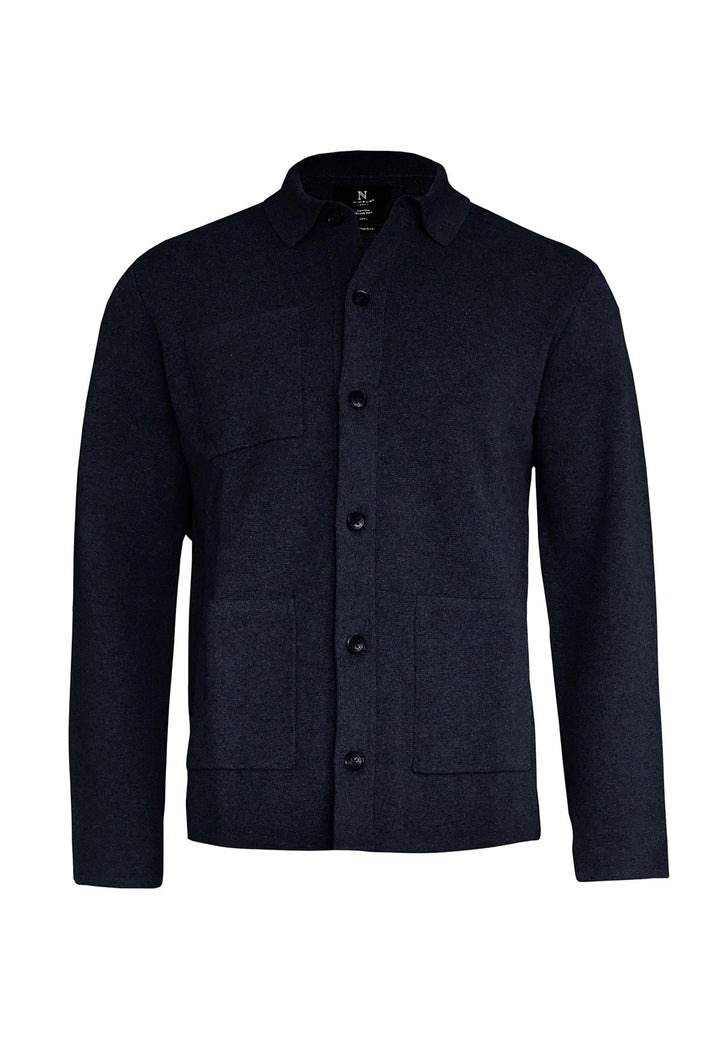 Wilton Refined Milano Knit Overshirt - The Work Uniform Company