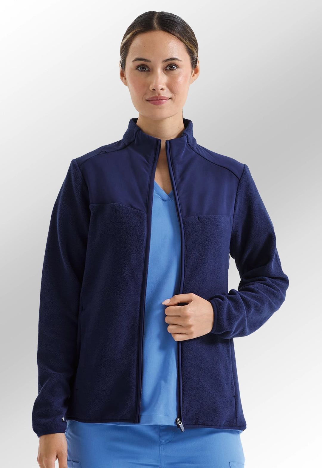 'Agility' Women's Panelled Fleece Jacket