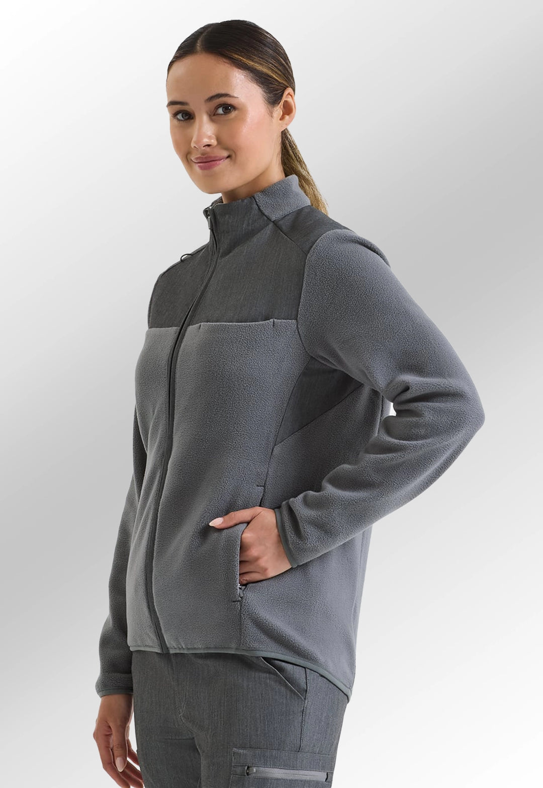 'Agility' Women's Panelled Fleece Jacket