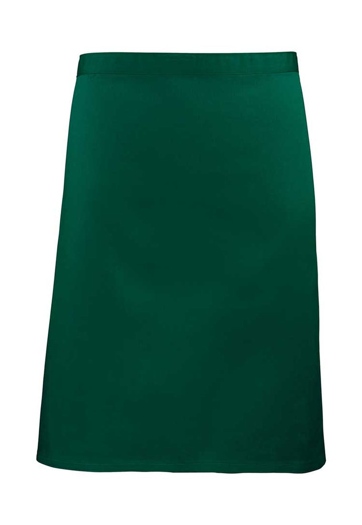 Mid Length Waist Apron PR151 in Bottle Green (Bundle of 10 with Free Logo Embroidery)