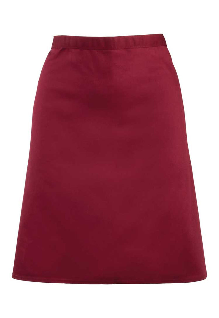 APRON BUNDLE DEAL (x10) Waist Apron PR151 Burgundy