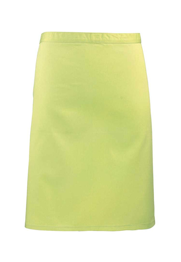 Mid Length Waist Apron PR151 in Lime (Bundle of 10 with Free Logo Embroidery)