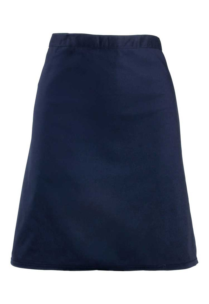 Mid Length Waist Apron PR151 in Navy (Bundle of 10 with Free Logo Embroidery) 