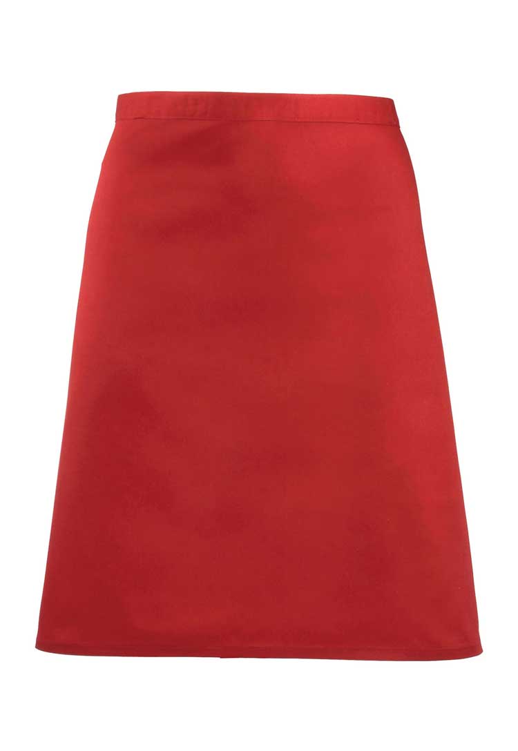 APRON BUNDLE DEAL (x10) Waist Apron PR151 Red