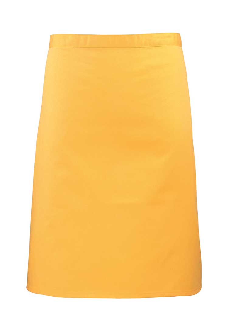 Mid Length Waist Apron PR151 in Sunflower (Bundle of 10 with Free Logo Embroidery)