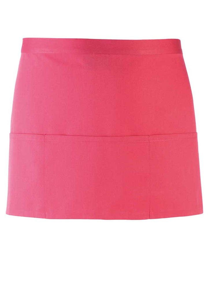 Three Pocket Apron PR155 in Fuchsia (Bundle of 8 with Free Logo Embroidery)