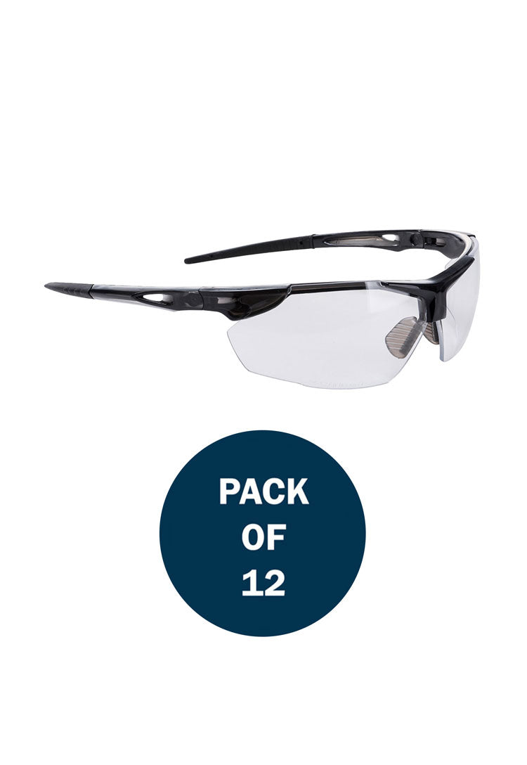 Clear Defender Safety Spectacle PS04 (x12 Pairs)